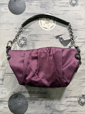 SIMPLY VERA BY VERA WANG SATIN CHAIN MINI BAG